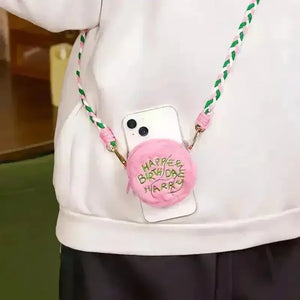 Happee Birthdae Phone Clip Pouch - Bear Hugs