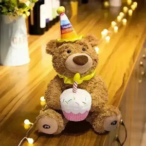 Happy Birthday Singing Bear - Bear Hugs