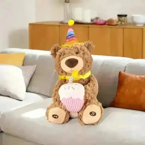 Happy Birthday Singing Bear - Bear Hugs