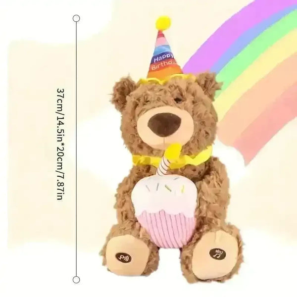 Happy Birthday Singing Bear - Bear Hugs