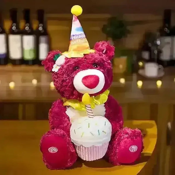 Happy Birthday Singing Bear - Bear Hugs