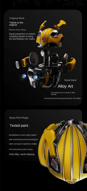 Hasbro x Killerbody KB 60 Bumblebee Helmet Earbuds - Bear Hugs