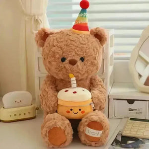 Hat Birthday Bear Plushie (40 cm) - Bear Hugs