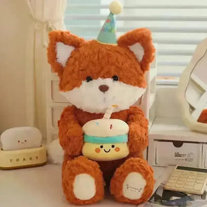 Hat Birthday Bear Plushie (40 cm) - Bear Hugs