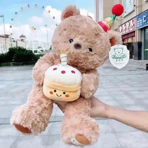 Hat Birthday Bear Plushie (40 cm) - Bear Hugs