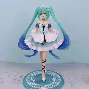 Hatsune Miku Kawaii Virtual Singer Figurine - Bear Hugs