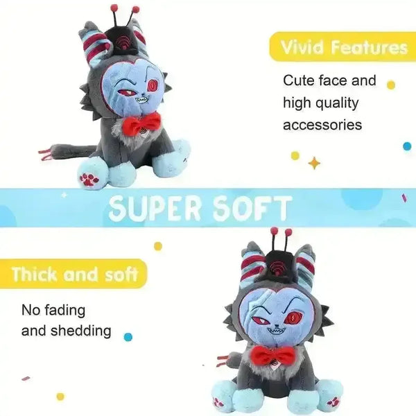 Hazbin Hotel Meow Cat Plushies - Bear Hugs