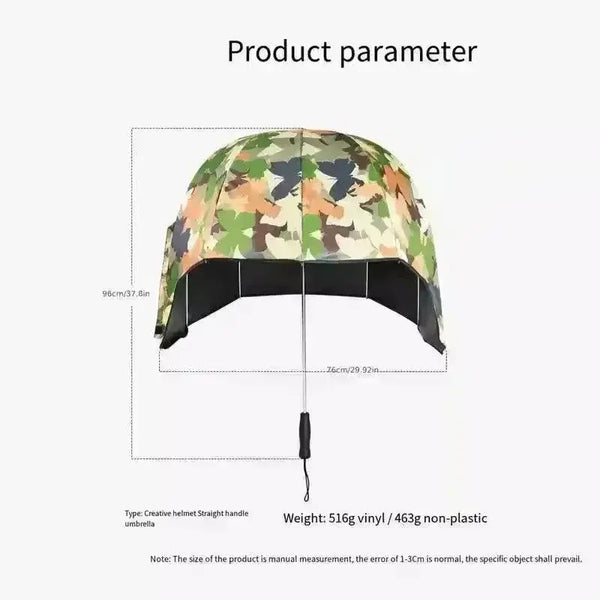HeadGuard 360 Novelty Helmet Shaped Umbrella - Bear Hugs