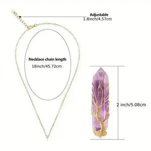 Healing Crystal Pendant - Bear Hugs