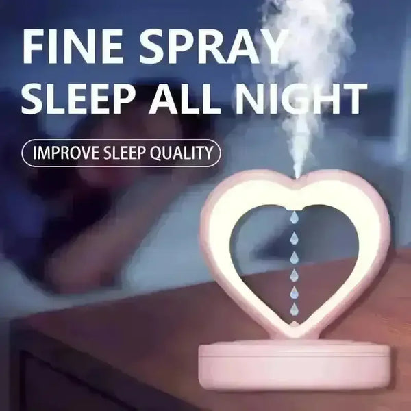 Heart Shaped Anti-Gravity Sleep Aid Humidifier - Bear Hugs