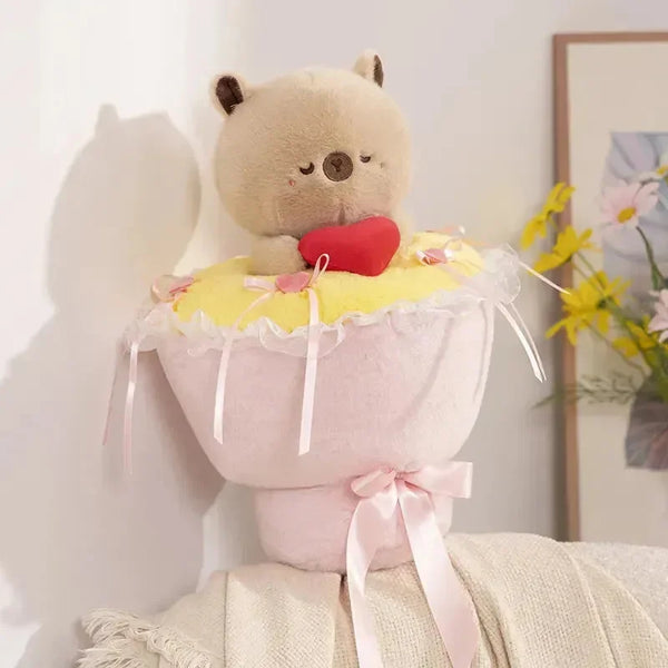 Heartfelt Hugs Capy-Panda Plush Bouquet - Bear Hugs