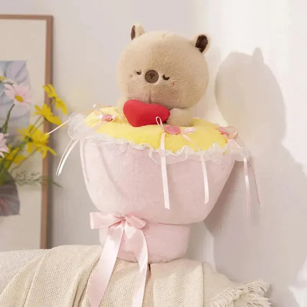 Heartfelt Hugs Capy-Panda Plush Bouquet - Bear Hugs
