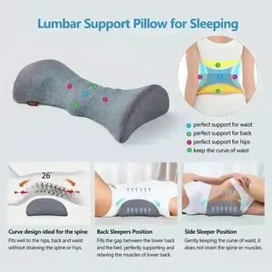 Heated Lumbar Support Pillow - Bear Hugs