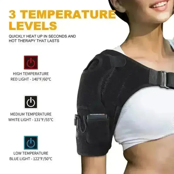 Heated Shoulder Brace Wrap - Bear Hugs