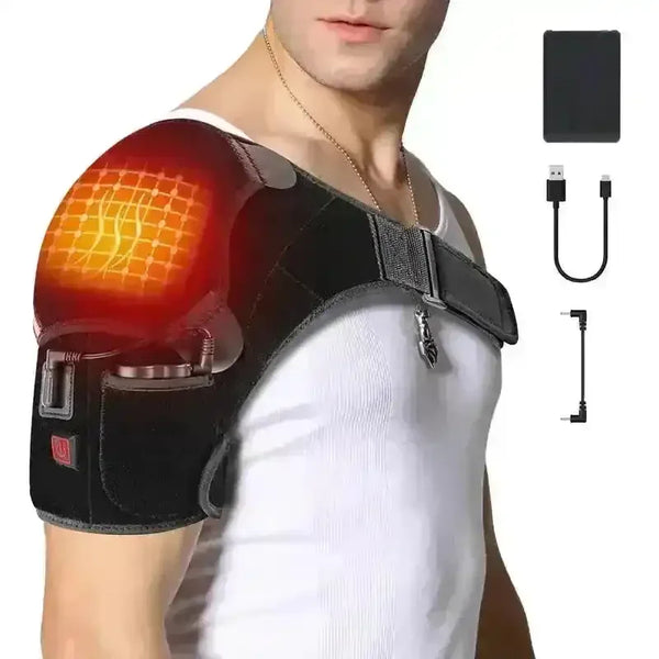 Heated Shoulder Brace Wrap - Bear Hugs