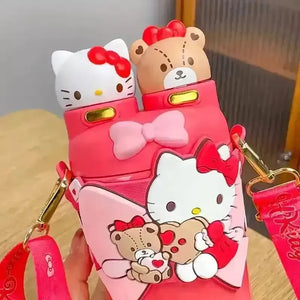 Hello Kitty 2 in 1 Sip & Spout Bottle (550 ml) - Bear Hugs