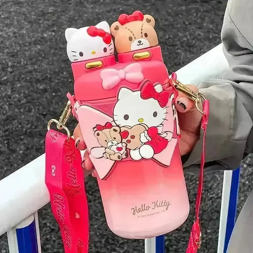 Hello Kitty 2 in 1 Sip & Spout Bottle (550 ml) - Bear Hugs