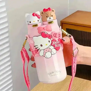 Hello Kitty 2 in 1 Sip & Spout Bottle (550 ml) - Bear Hugs