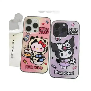 Hello Kitty and Kuromi Cosplay Phone Case (For iPhones) - Bear Hugs