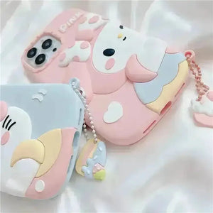 Hello Kitty & My Melody Matching Case (For iPhones) - Bear Hugs