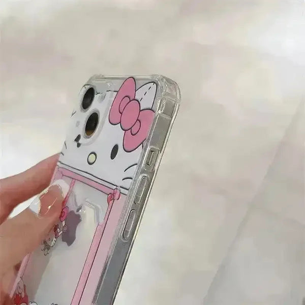 Hello Kitty Card Holder Phone Case - Bear Hugs