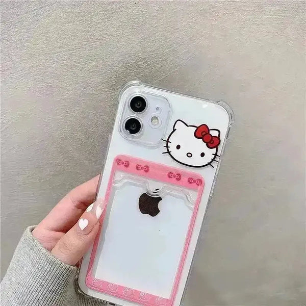 Hello Kitty Card Holder Phone Case - Bear Hugs