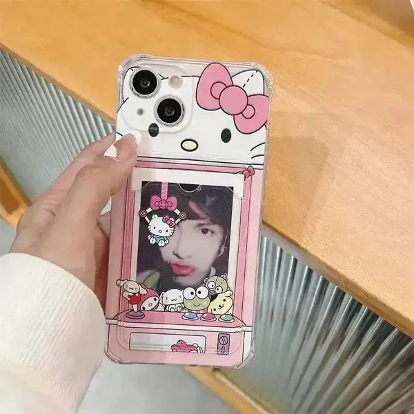Hello Kitty Card Holder Phone Case - Bear Hugs