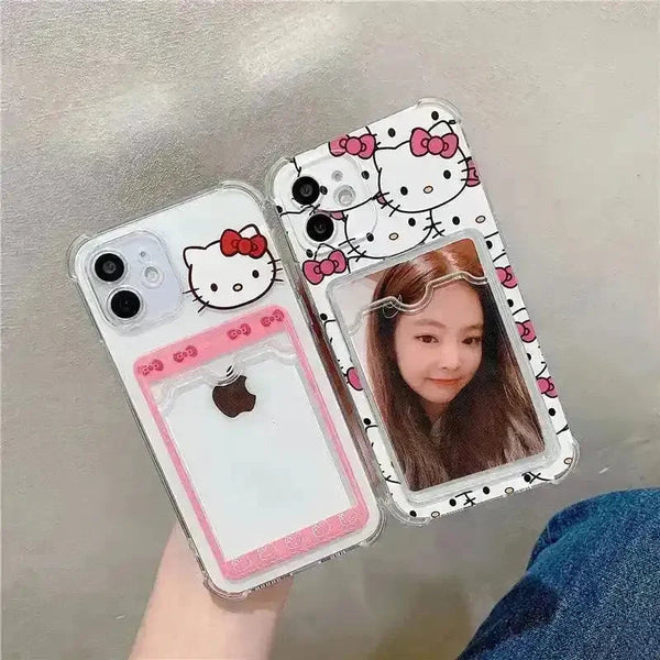 Hello Kitty Card Holder Phone Case - Bear Hugs