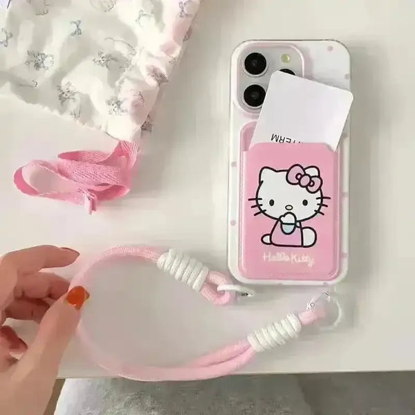 Hello Kitty Card Wallet Phone Case (For iPhones) - Bear Hugs