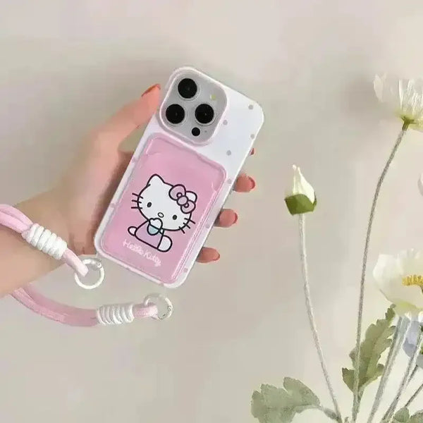 Hello Kitty Card Wallet Phone Case (For iPhones) - Bear Hugs