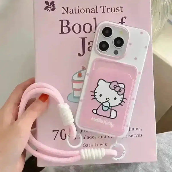 Hello Kitty Card Wallet Phone Case (For iPhones) - Bear Hugs