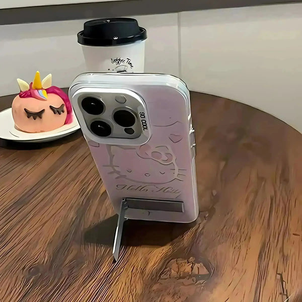 Hello Kitty Charm Bracket Case (For iPhones) - Bear Hugs