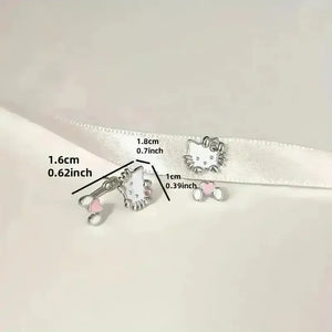 Hello Kitty Charm Stud Earrings - Bear Hugs