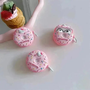 Hello Kitty Donut Protective Case (For Airpods) - Bear Hugs