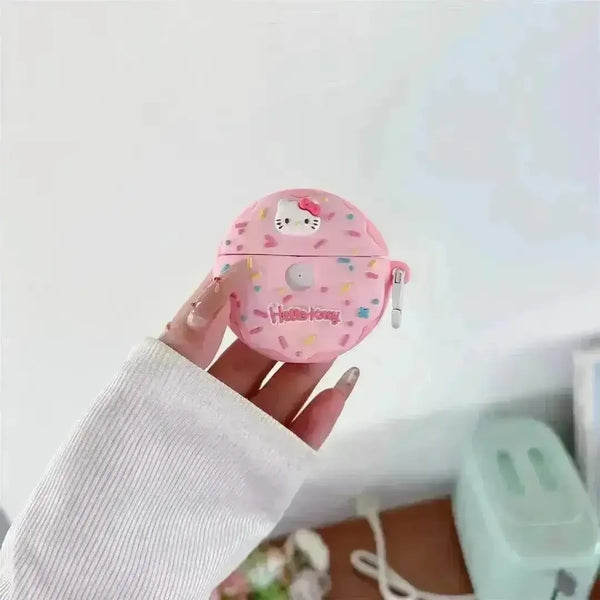 Hello Kitty Donut Protective Case (For Airpods) - Bear Hugs