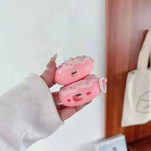 Hello Kitty Donut Protective Case (For Airpods) - Bear Hugs