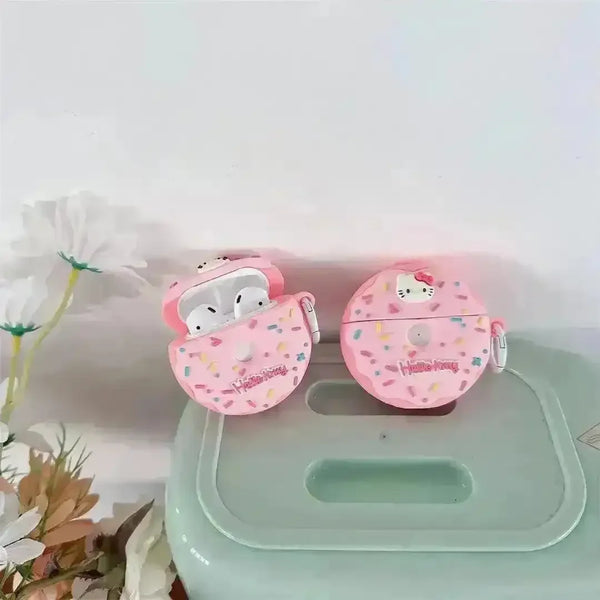 Hello Kitty Donut Protective Case (For Airpods) - Bear Hugs