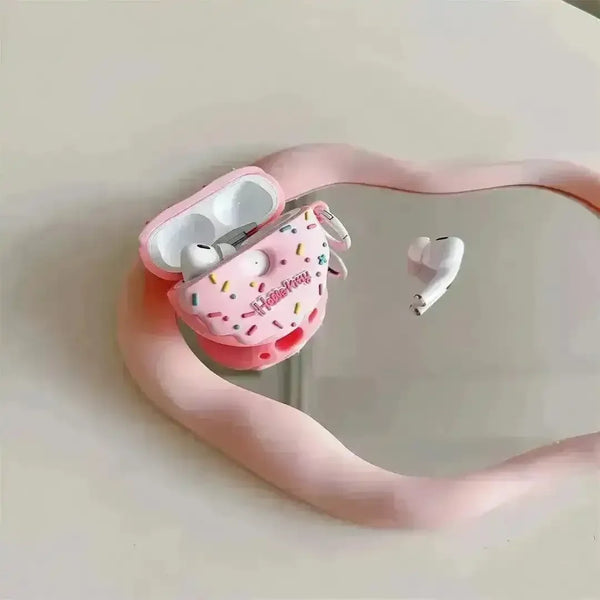 Hello Kitty Donut Protective Case (For Airpods) - Bear Hugs