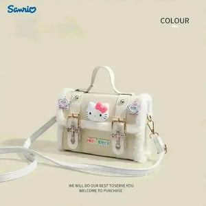 Hello Kitty Faux Fur Luxe Shoulder Bag - Bear Hugs
