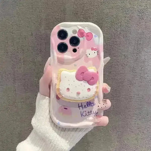Hello Kitty Grip Tok Cover (For Samsung) - Bear Hugs