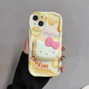 Hello Kitty Grip Tok Stand Phone Case (For iPhones) - Bear Hugs
