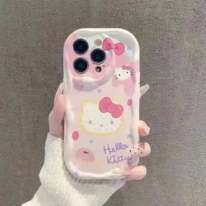 Hello Kitty Grip Tok Stand Phone Case (For iPhones) - Bear Hugs