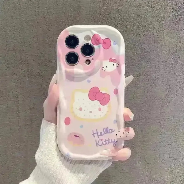 Hello Kitty Grip Tok Stand Phone Case (For iPhones) - Bear Hugs