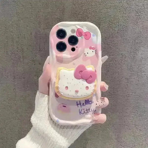 Hello Kitty Grip Tok Stand Phone Case (For iPhones) - Bear Hugs