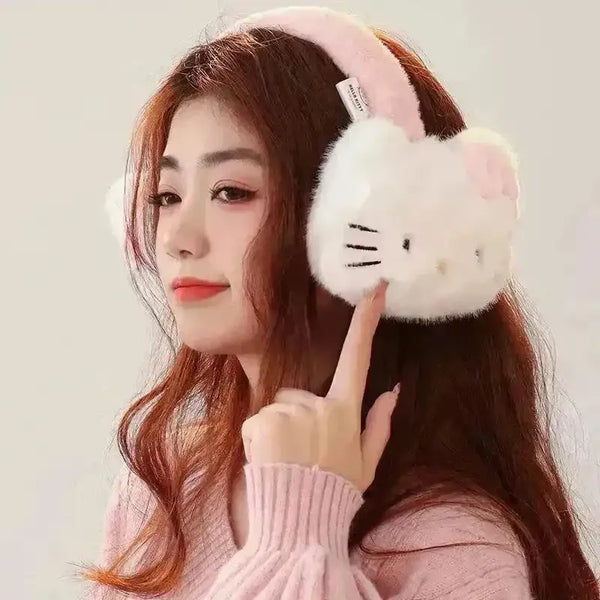 Hello Kitty Headband Winter Ear Muffs - Bear Hugs
