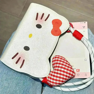 Hello Kitty Heart Flip Phone Case (For iPhones) - Bear Hugs
