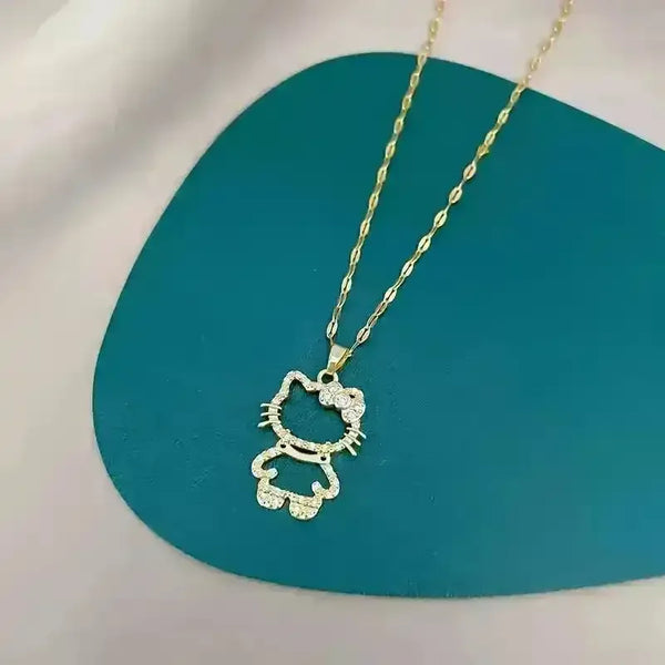 Hello Kitty Hollow Style Necklace - Bear Hugs