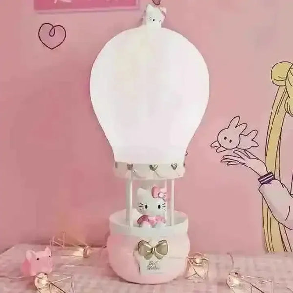Hello Kitty Hot Air Balloon Night Lamp - Bear Hugs
