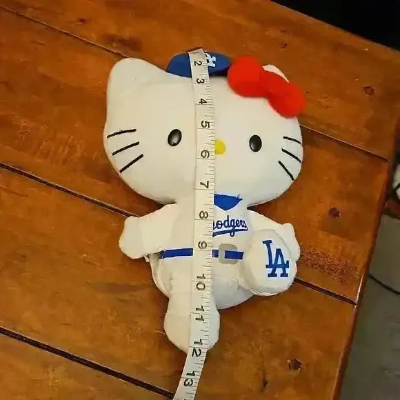 Hello Kitty LA Dodgers Plushie (25 cm) - Bear Hugs