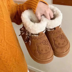 Hello Kitty Low-Top Winter Snow Boots - Bear Hugs